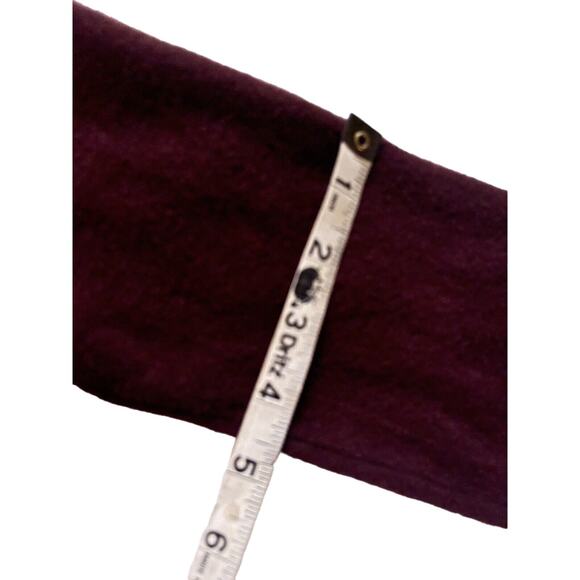 Ca Va De Soi Women’s Sz XS Maroon Wool Cashmere Cardigan Sweater - Picture 6 of 10